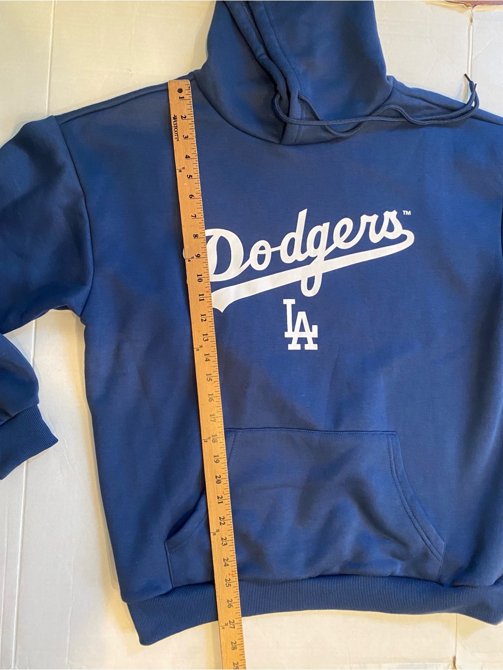 Los Angeles Dodgers Team Logo / Yaamava' Hoodie Sweatshirt Unisex L - Picture 6 of 8